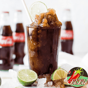 coca cola mocktail - slushy